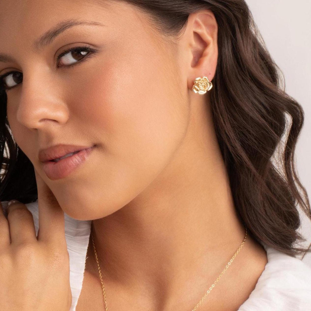 Floral Stud Earrings