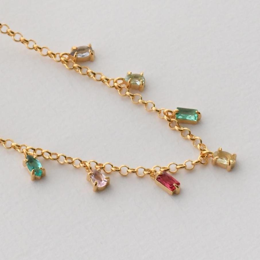 Color Drop Necklace