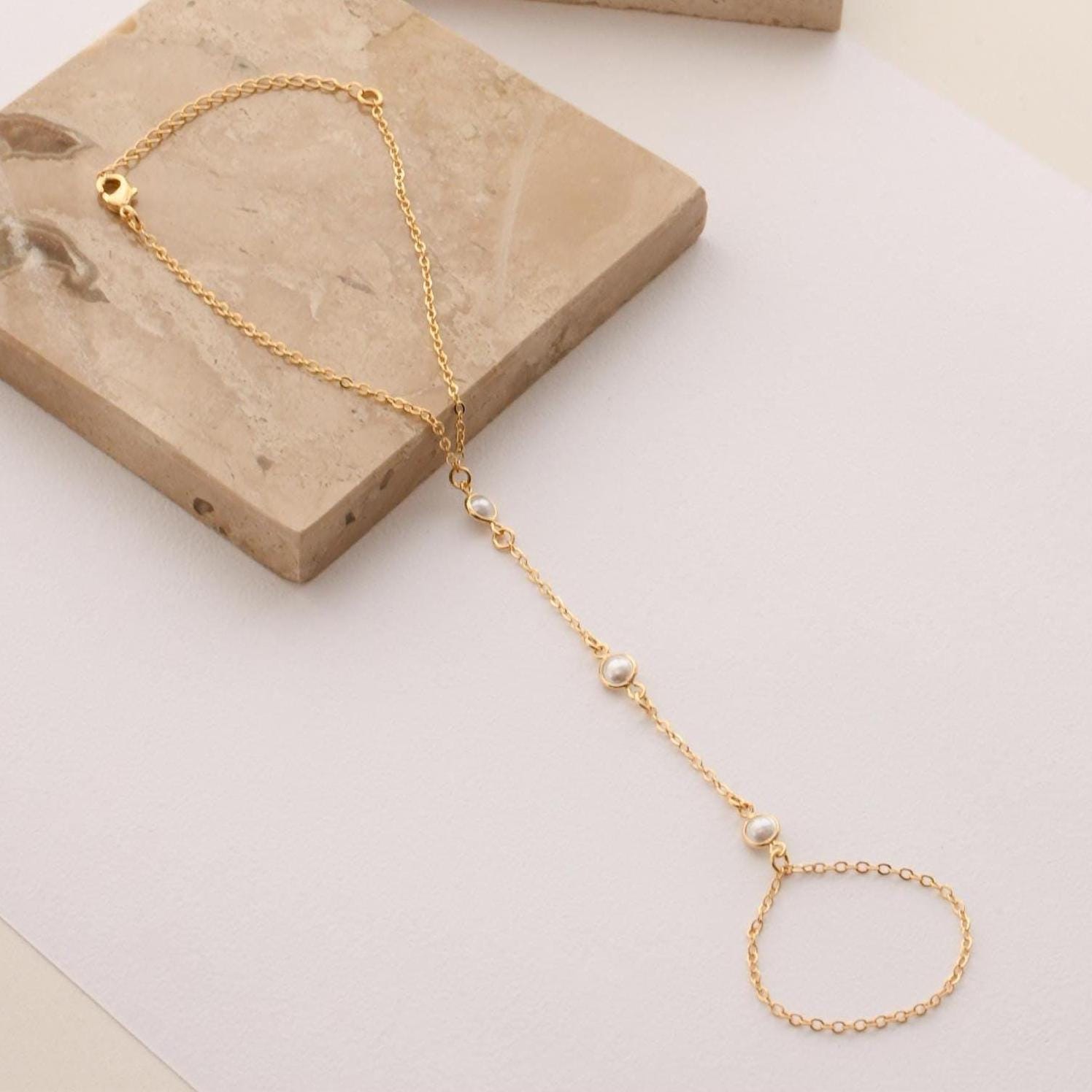 Pearl Hand Chain