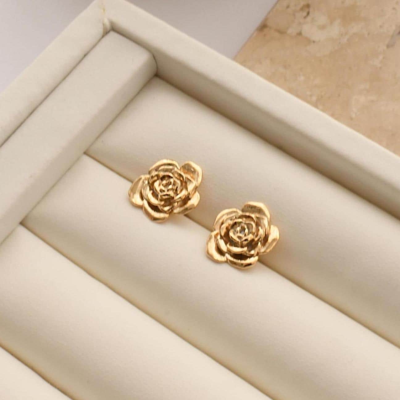 Floral Stud Earrings