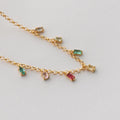 Color Drop Necklace