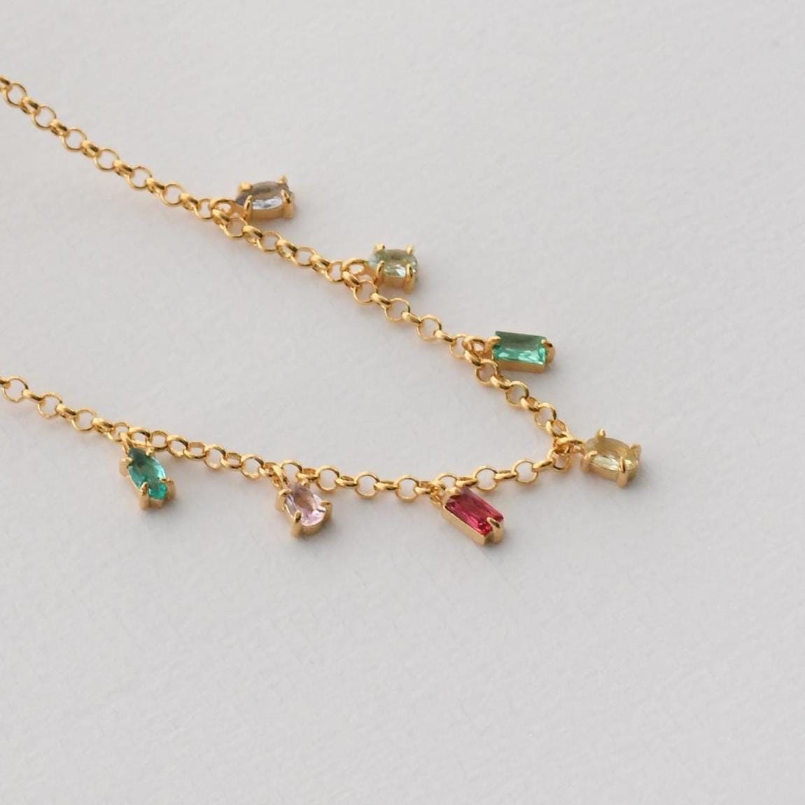 Color Drop Necklace