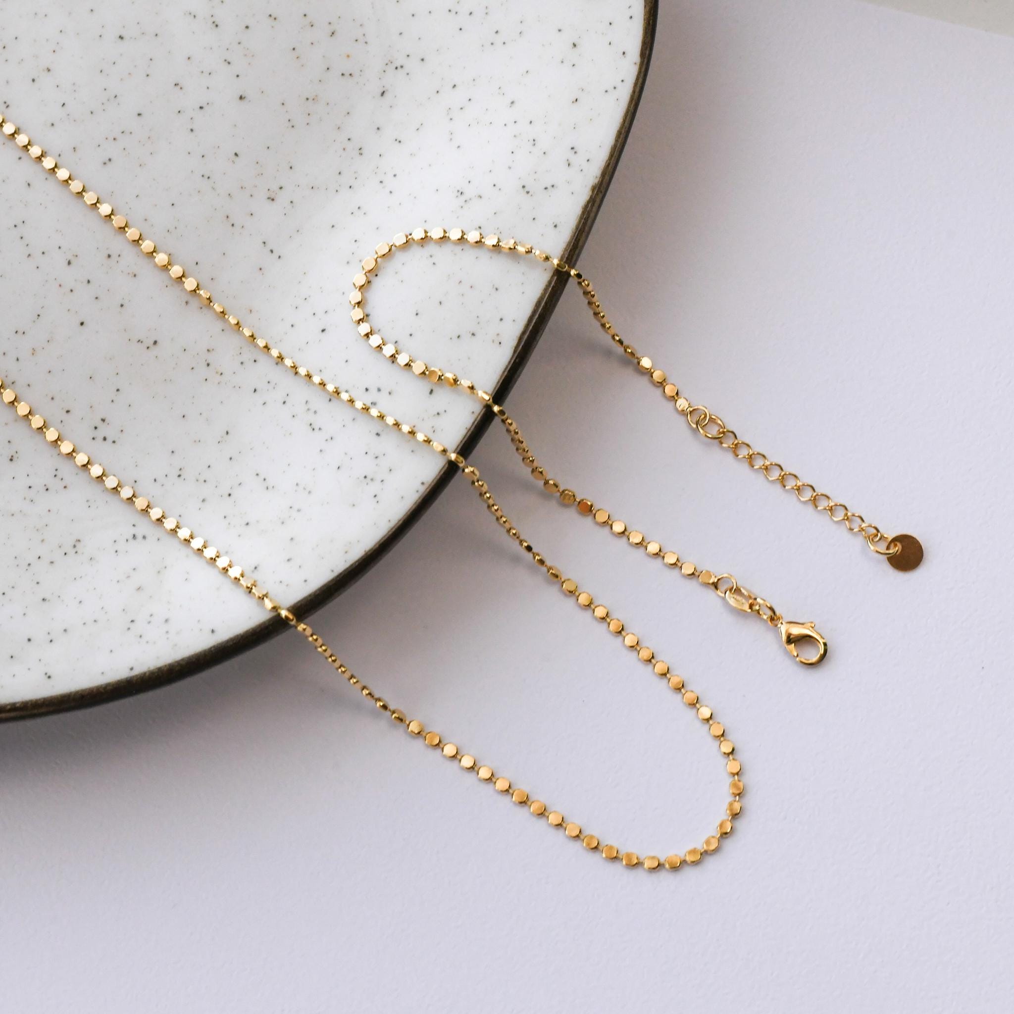 Flat Beaded Chain 2MM