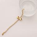 Crystal Bow Bracelet