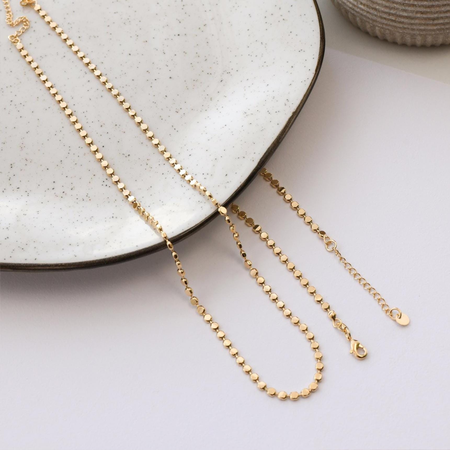 Flat Beaded Chain 3MM