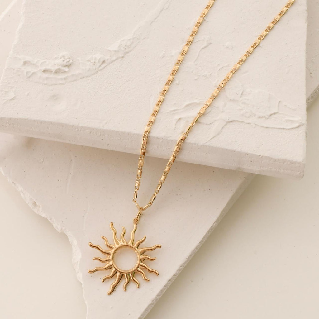Solar Radiance Pendant Necklace