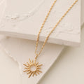 Solar Radiance Pendant Necklace