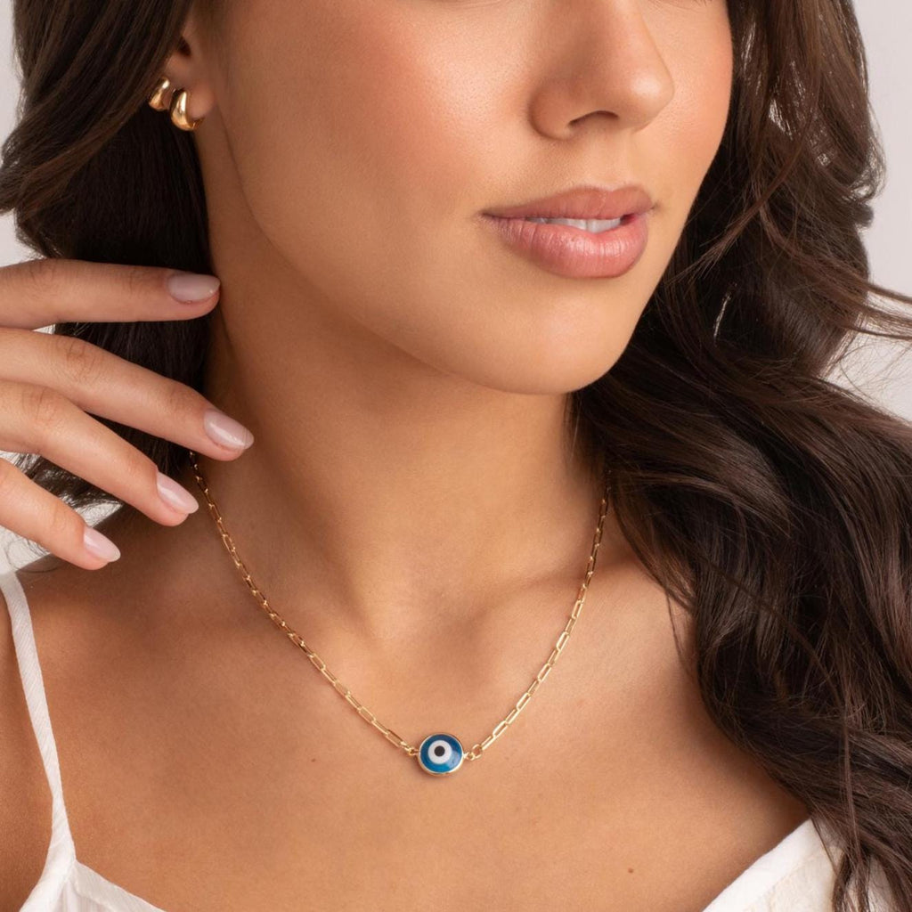 Evil Eye Choker Necklace