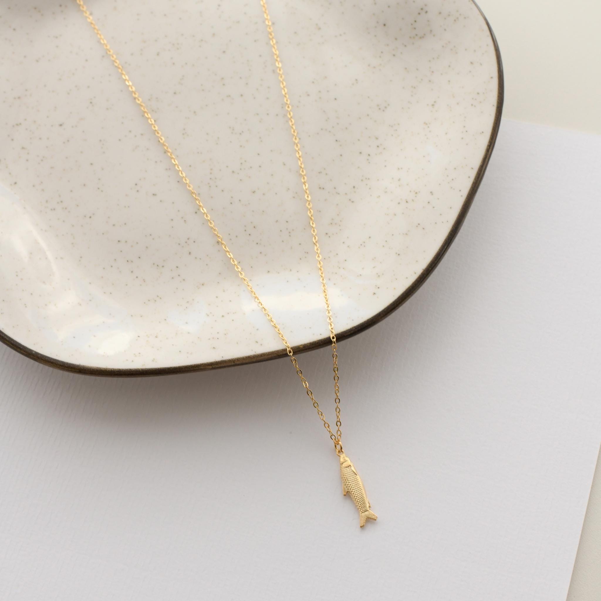 Sardine Pendant Necklace