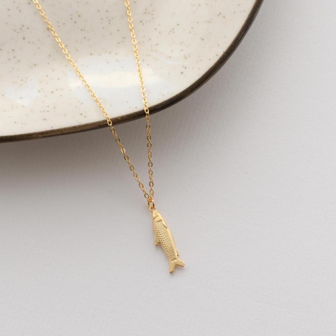Sardine Pendant Necklace
