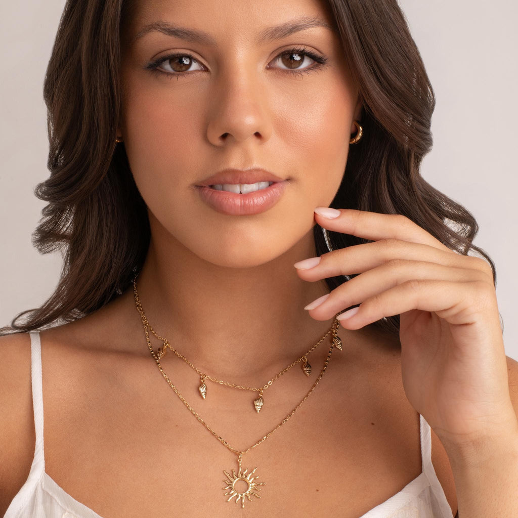 Solar Radiance Pendant Necklace