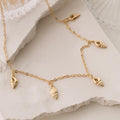 Coastal Glow Shell Charm Necklace