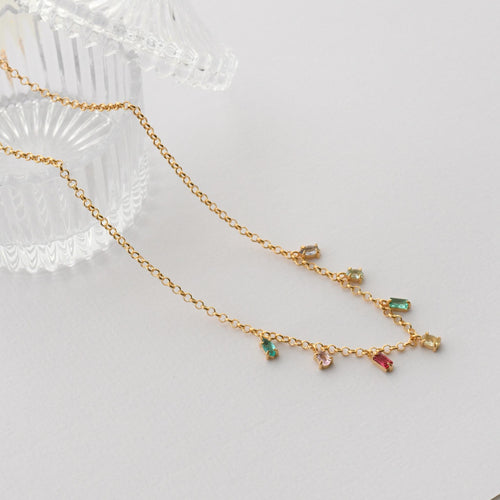 Color Drop Necklace