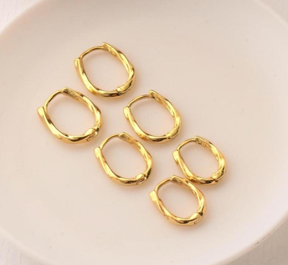 Diamond-Cut Hoop Set