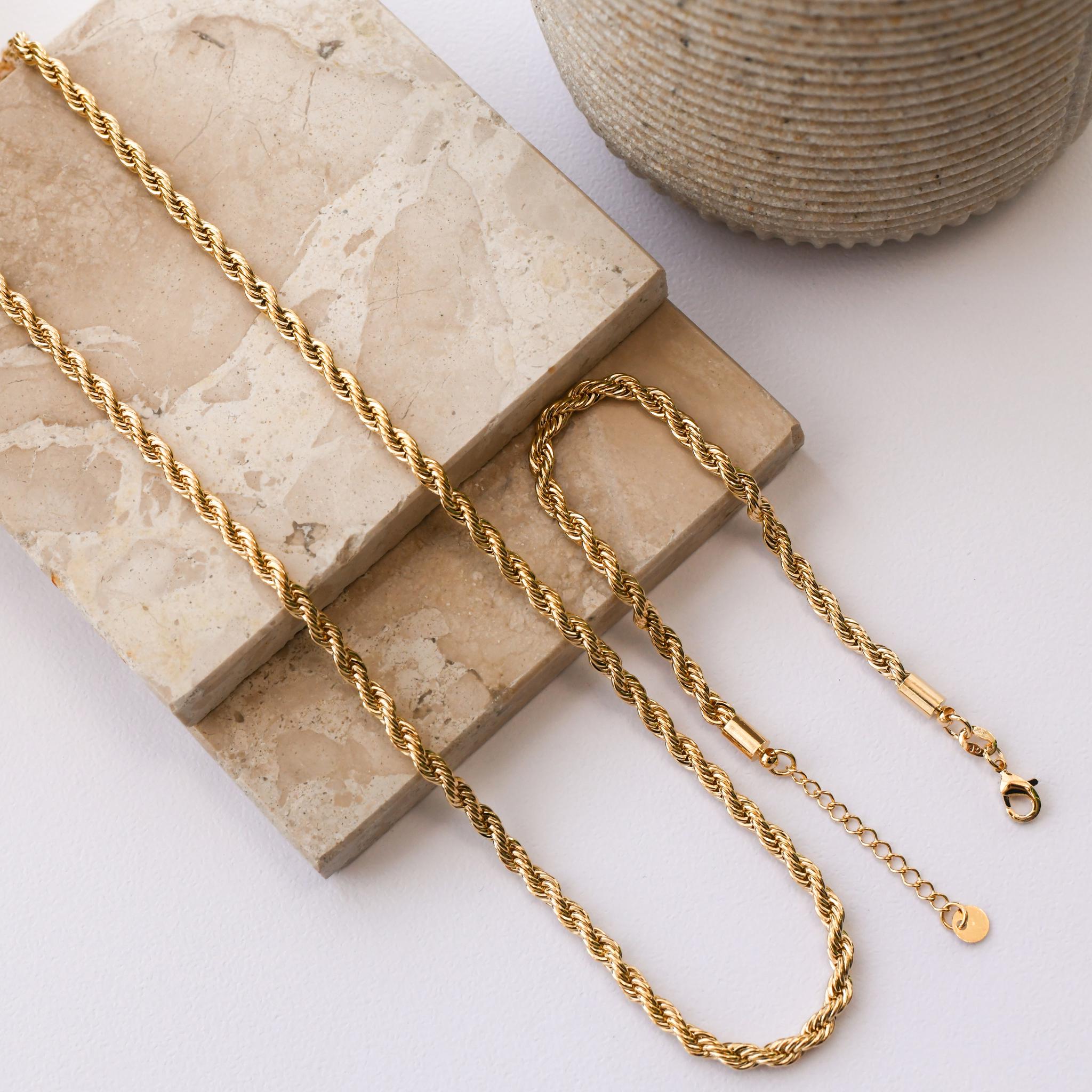 Twisted Rope Chain 3.5mm