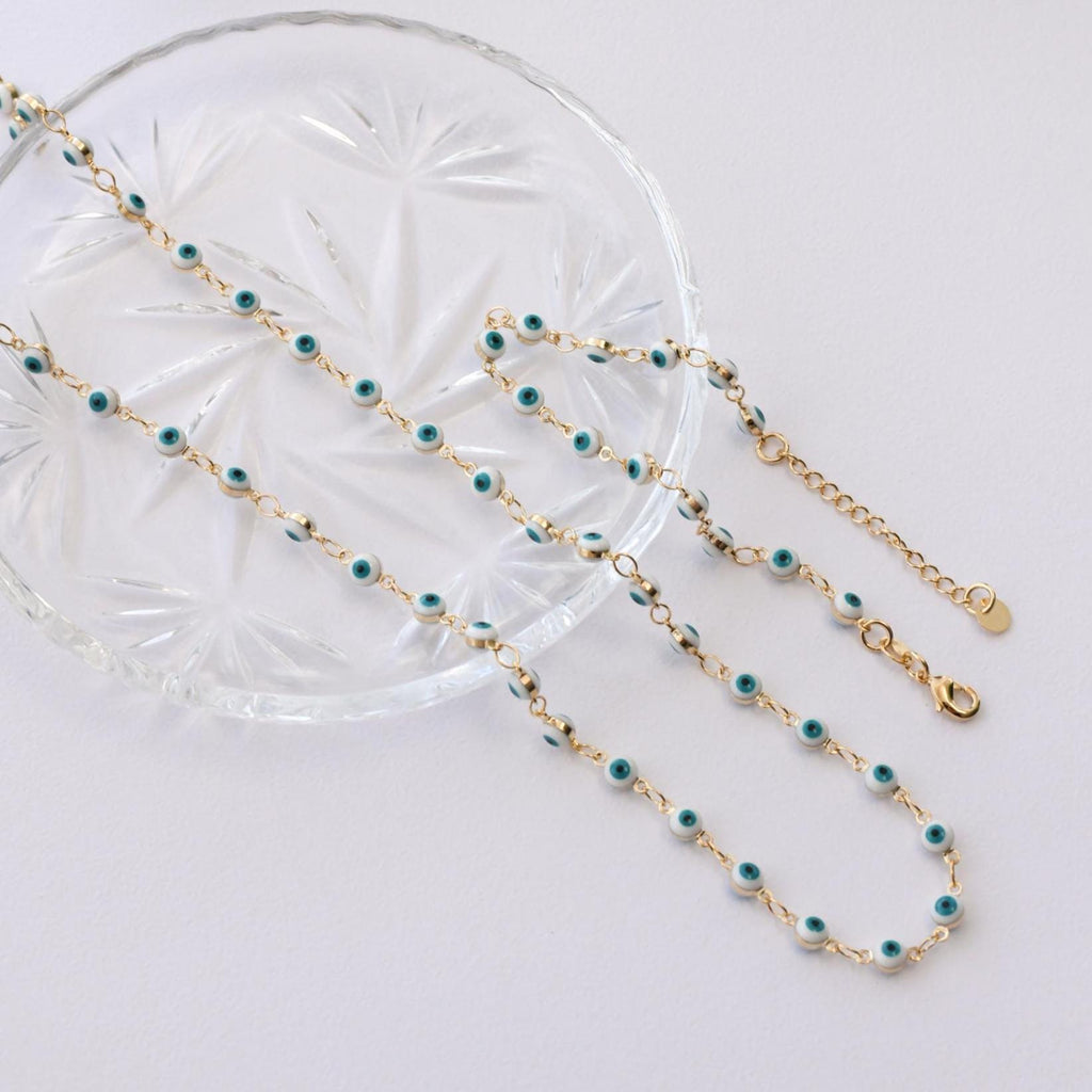 Turkish Evil Eye Chain 4,6MM