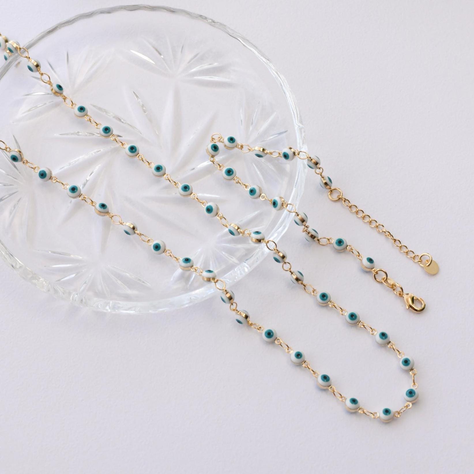 Turkish Evil Eye Chain 4,6MM
